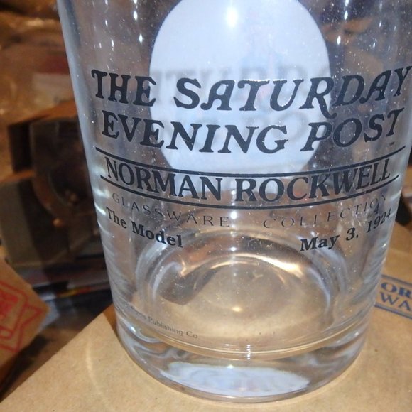 The Model by Norman Rockwell Saturday Evening Post May 3 1924 Glass #4 - Picture 2 of 3